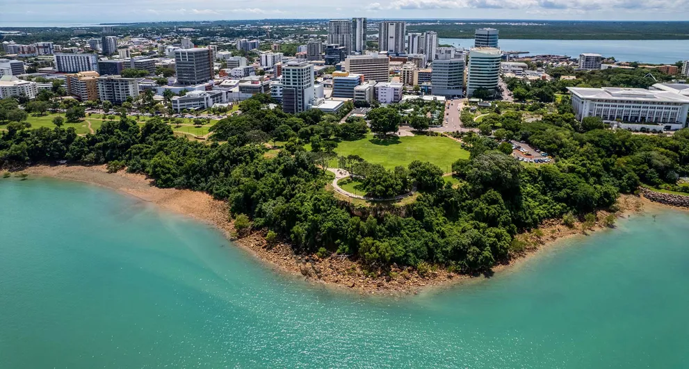 Darwin CBD During The Day In Northern Territory
